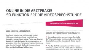 Online in die Arztpraxis - So funktioniert die Videosprechstunde